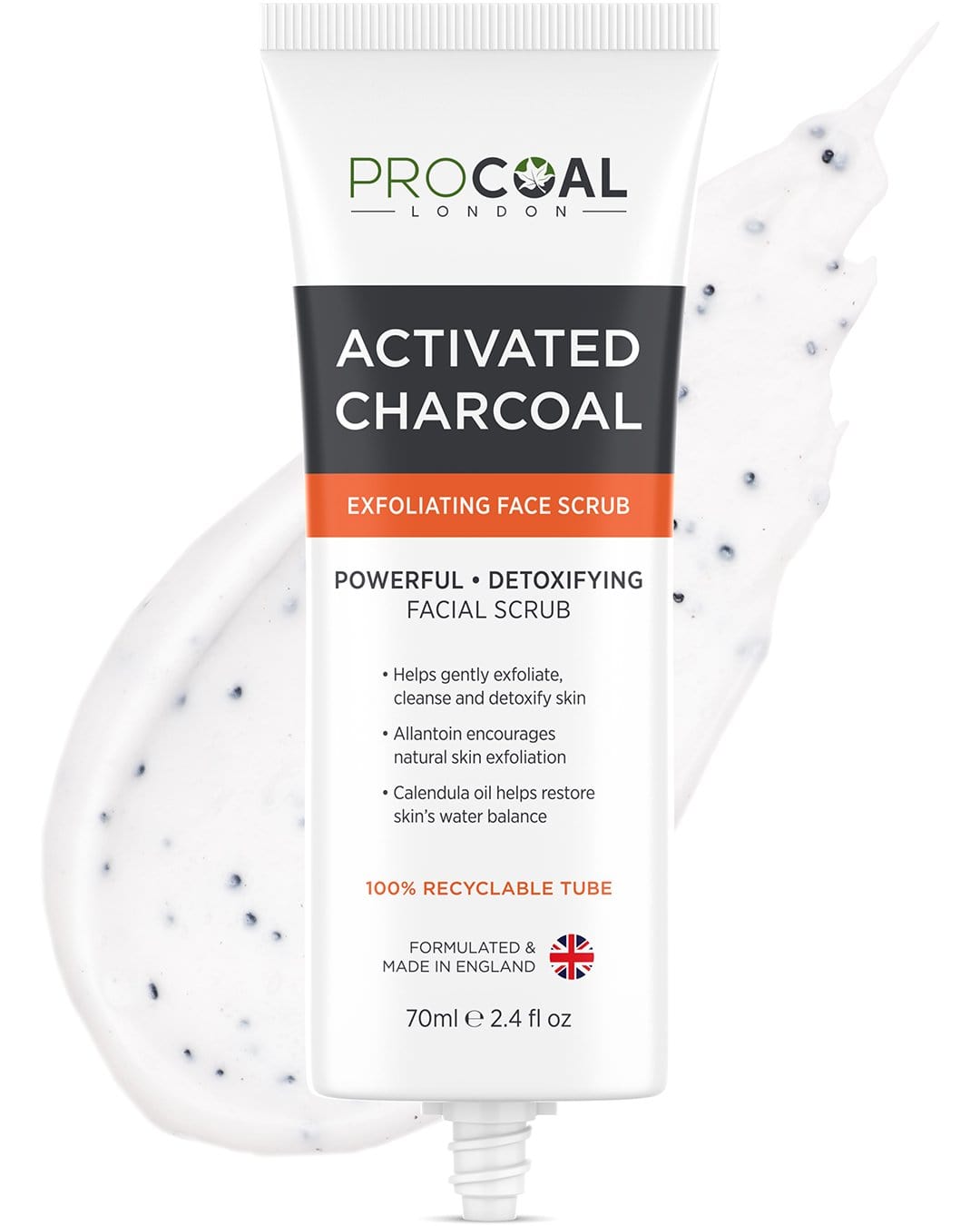 Procola Face Scrub, Exfoliating Face Scrubs For Men & Women - Procoal